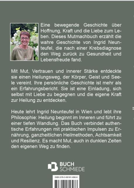 grüner Buchrücken mit weißen Text